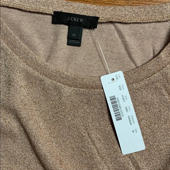 J. Crew Sparkle Bell Sleeve Top - Picture 3 of 4